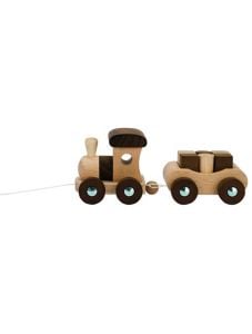 Дървена играчка Goki - Влак Ванкувър
