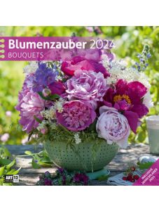 Календар Ackermann Blumenzauber - Букети, 2024 година