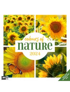 Календар Ackermann Colours of Nature - Цветове от природата, 2024 година