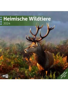 Календар Ackermann Heimische Wildtiere - Диви животни, 2024 година