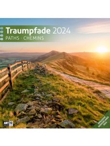 Календар Ackermann Traumpfade - Пътеки, 2024 година