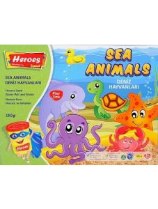 Кинетичен пясък Heroes - Морски животни
