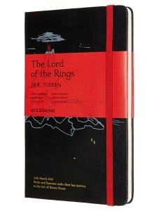 Класически тефтер Moleskine Limited Editions Lord of the Rings Mount Doom с твърди корици и линирани страници