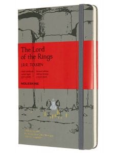 Класически тефтер Moleskine Limited Editions Lord of the Rings Moria с твърди корици и линирани страници