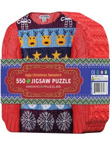 Пъзел Eurographics - Ugly Christmas Sweaters, 550 части