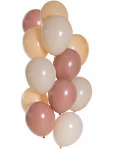 Комплект балони Folat - Blush Crush, 12 бр.