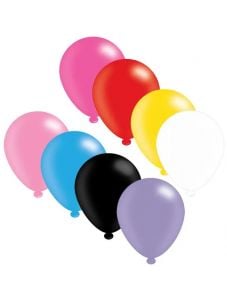 Комплект балони различни цветове, 8 бр.