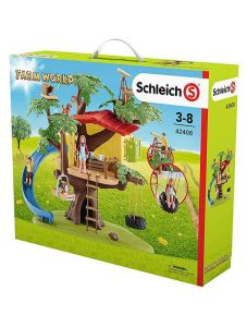 Комплект Schleich: Къща на дърво