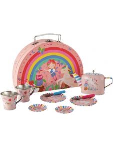 Комплект за чай Floss & Rock, Rainbow Fairy - Феята на Дъгата, 10 части