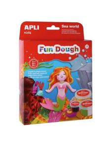 Комплект Apli Kids за моделиране на русалка + 3D морско дъно