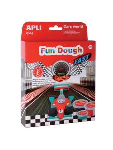 Комплект Apli Kids за моделиране на състезателна кола + 3D писта