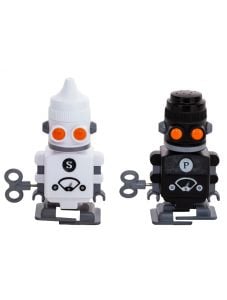 Комплект за сол и пипер Suck UK - Движещи се роботи