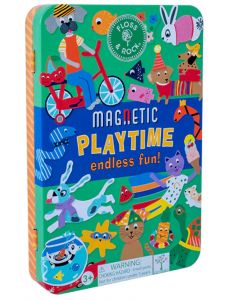 Кутия с магнити Floss & Rock, Magnetic Playtime, Pets - Домашни любимци