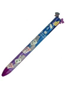 Двуцветна автоматична химикалка Legami - Алиса в страната на чудесата