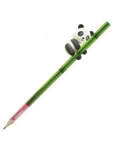 Молив Legami Panda I Love Bamboo с гумичка - 3D фигурка панда