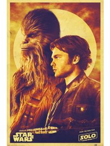 Макси плакат Pyramid - Solo: A Star Wars Story (Han and Chewie)