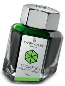 Мастило за писалка Caran d'Ache Chromatics - Delicate Green