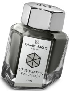 Мастило за писалка Caran d'Ache Chromatics - Infinite Grey