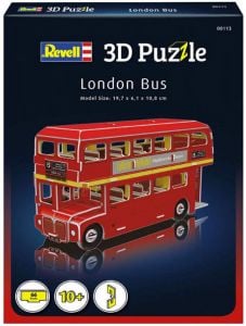 Мини 3D пъзел Revell - Лондонски автобус, 66 части
