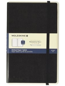 Тефтер Moleskine Dotted Paper Tablet, черен