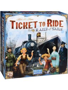 Настолна игра: Ticket To Ride Rails & Sails