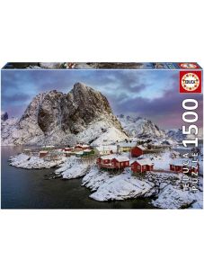 Класически пъзел Educa: Лофотенски острови, Норвегия, 1500 части