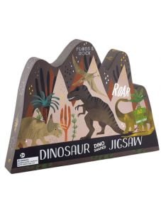 Пъзел Floss & Rock, Dinosaur - Динозаври, 80 части