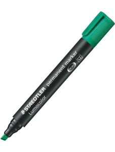 Перманентен маркер Staedtler Lumocolor, зелен