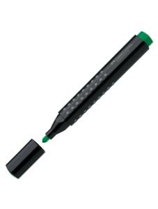 Перманентен маркер Faber Castell Grip, зелен