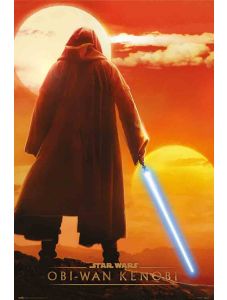 Голям плакат Star Wars Obi-Wan Kenobi Twin Suns