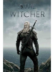 Голям плакат The Witcher Backwards