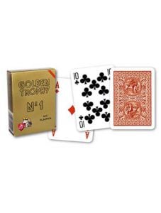 Покер Карти Modiano Golden Trophy, red