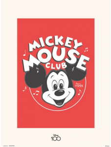 Мини плакат Mickey Mouse 100th Anniversary