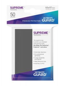 Протектори за карти Ultimate Guard: Supreme UX Sleeves Standart Size, 50 бр.