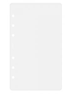 Прозрачно джобче - плик за органайзер Filofax Personal с горно отваряне