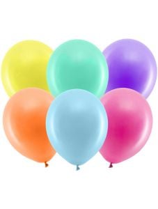 Комплект пастелни балони PartyDeco, 10 бр.