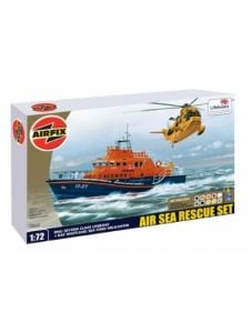 Сглобяем модел - Катер и хеликоптер - Air Sea Rescue Set