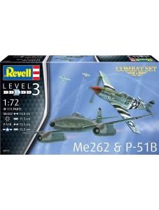 Сглобяем модел Revell, Самолети - Me262 & P-51B