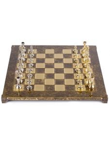 Шах с метални фигури, 36 х 36 см.