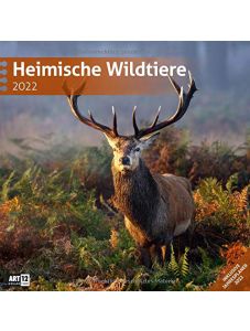 Календар Ackermann Heimische Wildtiere - Диви животни, 2022 година
