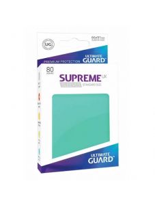 Протектори за карти Ultimate Guard: Supreme Sleeves тюркоазени, 80 бр.
