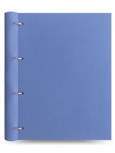 Тефтер Filofax Clipbook Classic Pastels A4 Notebook Vista Blue с метални рингове