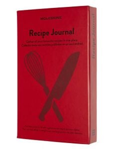 Тефтер Moleskine Passion Recipe Journal Red
