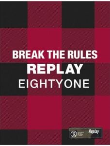 Тетрадка Replay Boys А4, 40 листа - широки редове, Break the Rules
