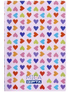 Тетрадка Mica А4, 80 листа с широки редове