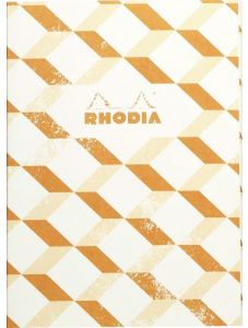 Тетрадка Rhodia Heritage Escher Ivoire А5, 160 страници на малки квадратчета