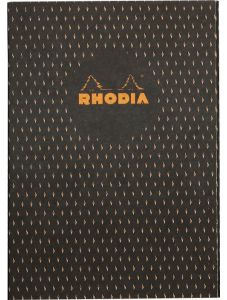 Тетрадка Rhodia Heritage Moucheture Black А5, 64 страници на широки редове
