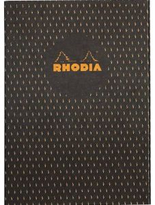 Тетрадка Rhodia Heritage Moucheture Black, 64 страници на малки квадратчета