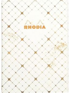 Тетрадка Rhodia Heritage Quadrille Ivoire А5, 64 страници на широки редове