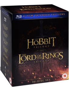 The Hobbit + The Lord of the Rings - 30-disc Extended Editions Collection (Blu-Ray)